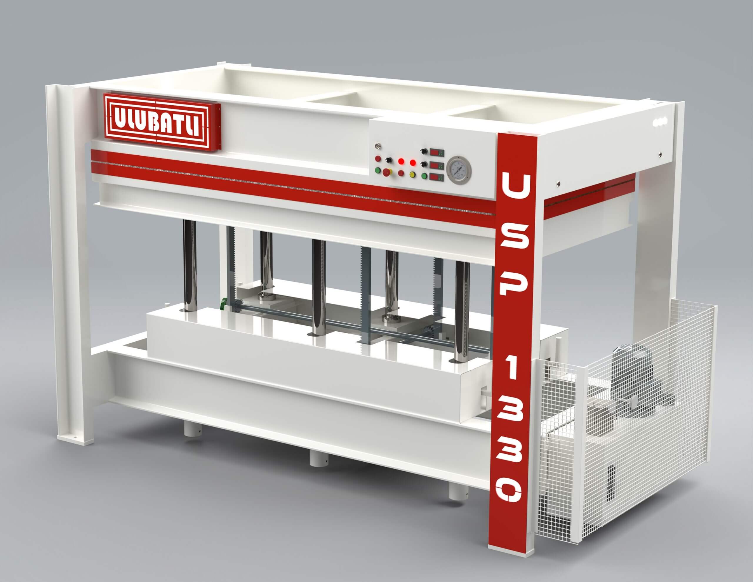 USP-1330 Elektrikli Sıcak Pres Makinası