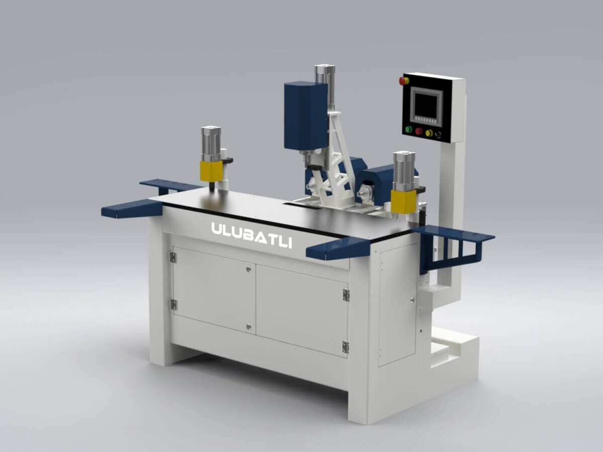 ماكينة حفر أقفال الأبواب - قفل مقبض الباب - Ulubatlı Makina