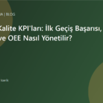 Üretim Kalite KPI'ları: İlk Geçiş Başarısı, Fire, Çevrim ve OEE Nasıl Yönetilir? | Ulubatlı Makina